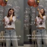 Neta de Carlos Alberto de Nóbrega celebra fim da quimioterapia e emociona