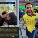 Fred Bruno faz homenagem a Bianca Andrade após reencontro com o filho durante cobertura esportiva